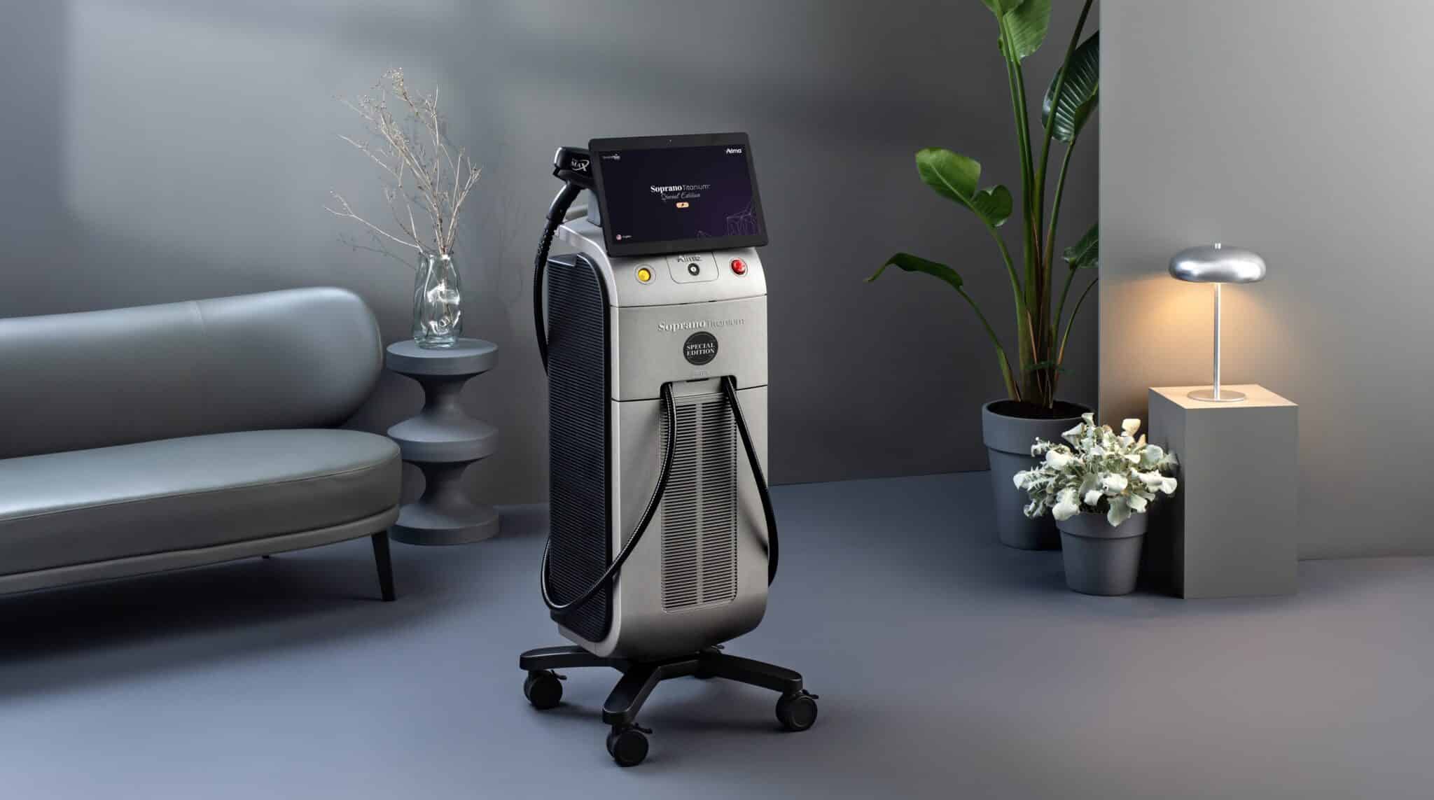 Soprano laser hair removal platform