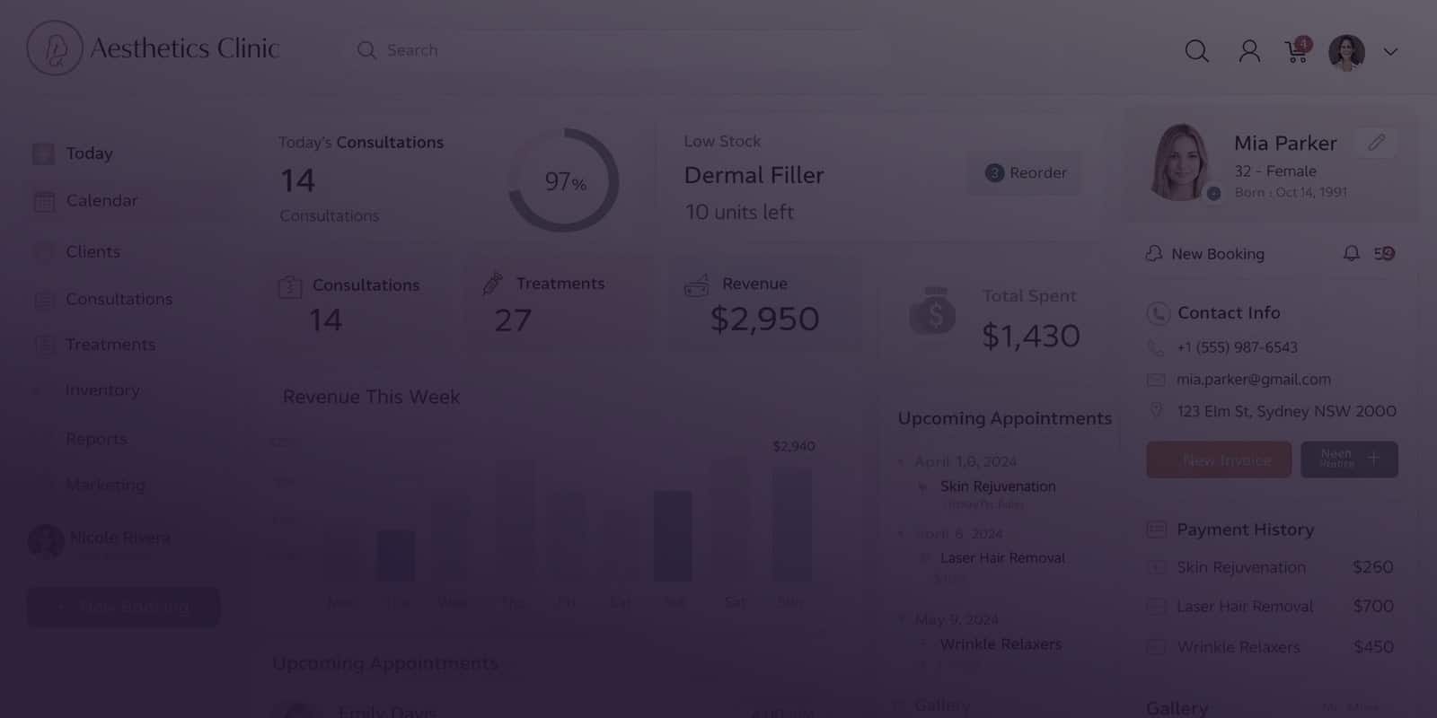 What to look for in aesthetic clinic software