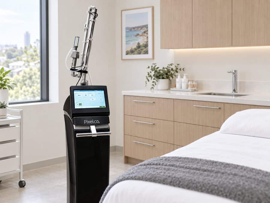 Alma Pixel CO2 treatment room