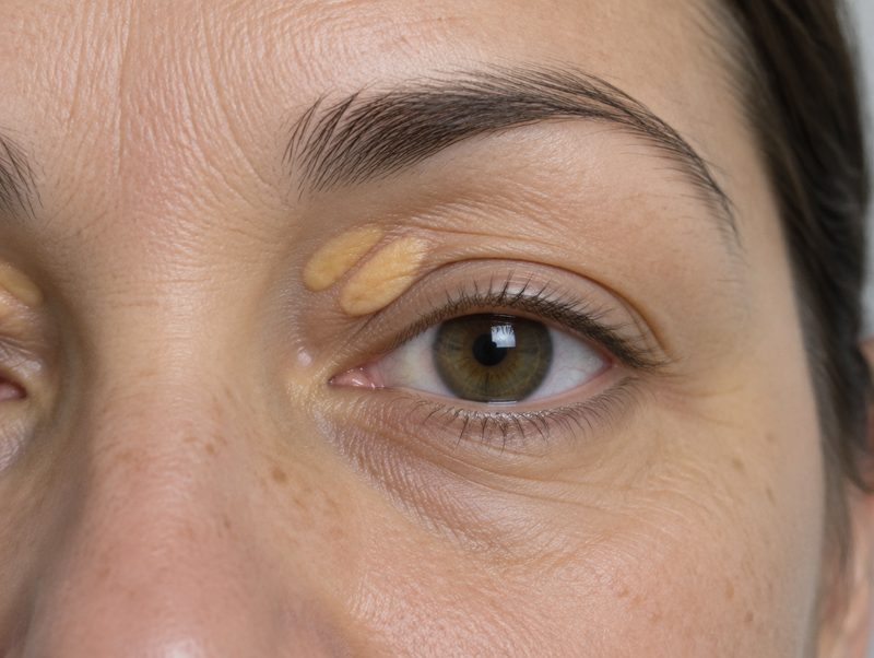 Xanthelasma treated with a CO2 laser in general practice